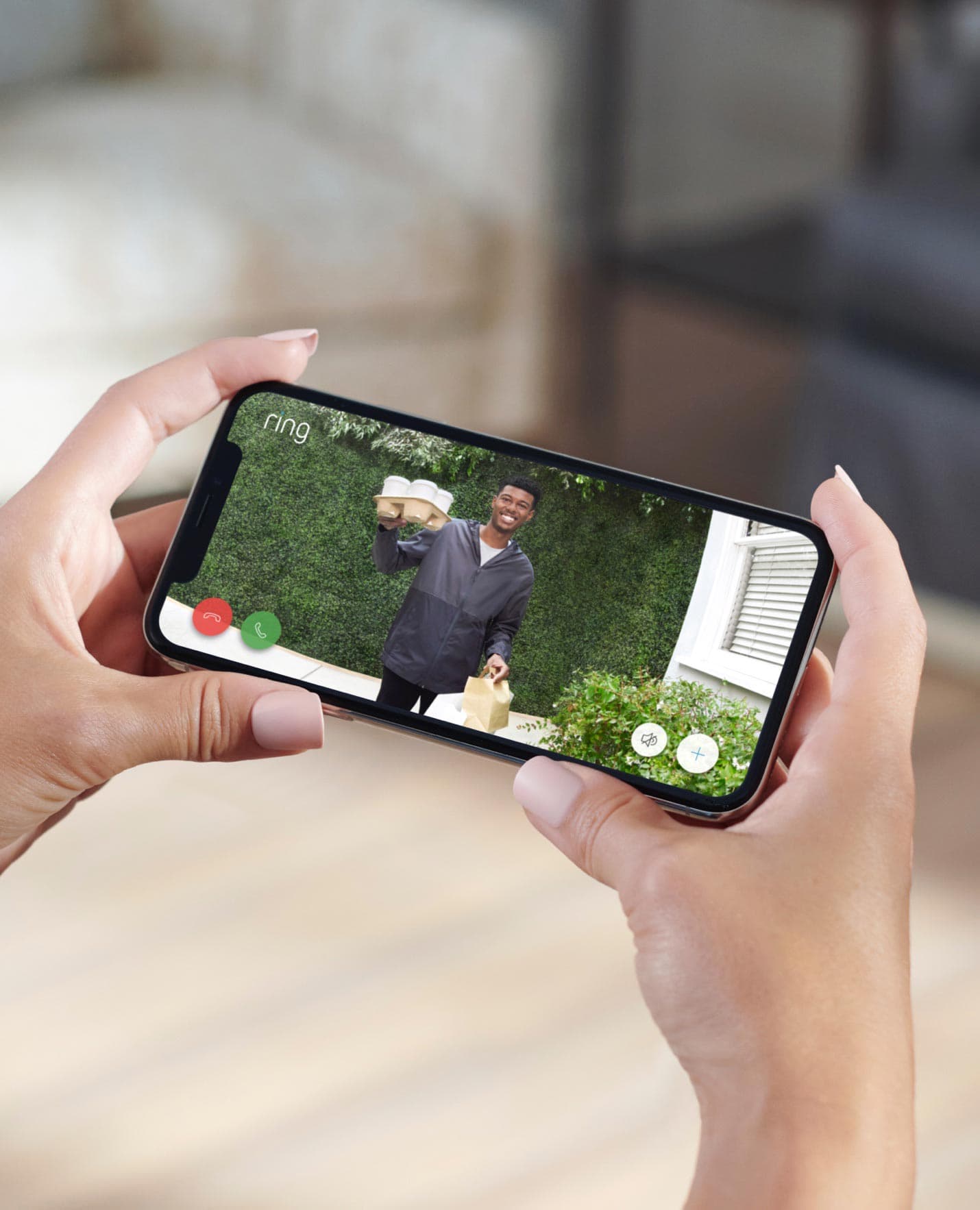 See who’s there, day or night.